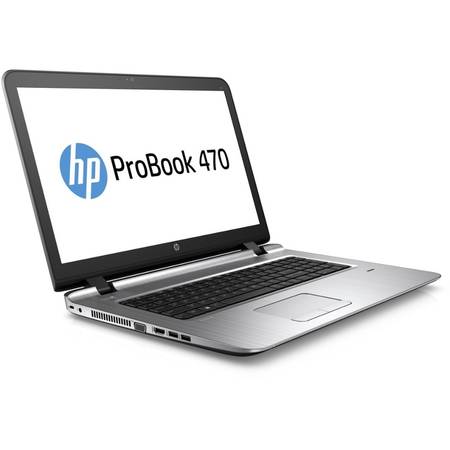 Laptop HP ProBook 470 G3, 17.3"HD+, Intel Core i5-6200U 3M Cache, up to 2.80 GHz, Skylake, 4GB, 500GB, AMD Radeon R7 M340 2GB, FPR, Win 7 Pro + Win 10 Pro