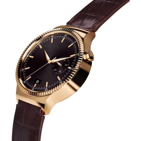 Smasrtwatch Huawei W1 Golden - Brown Leather