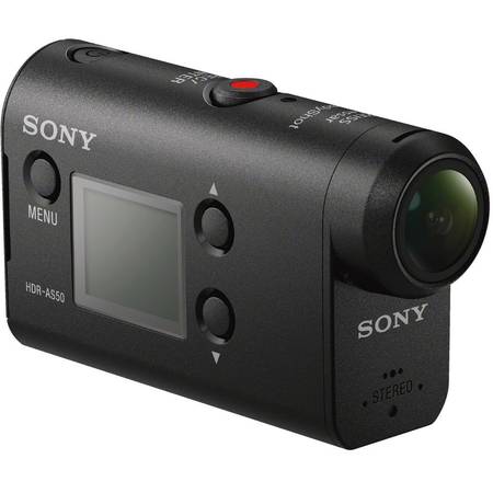 Camera video sport Sony Action Cam AS50, Negru