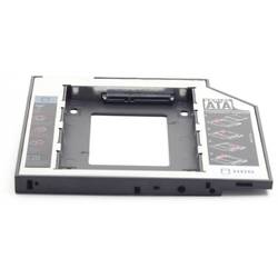 Adaptor HDD Caddy Gembird HDD/SSD, pentru unitati optice de tipul 12.7 mm