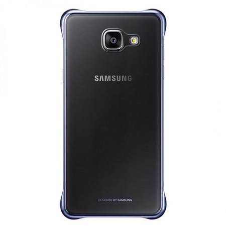 Husa Clear Cover pentru Samsung Galaxy A3 2016, SAMSUNG EF-QA310CBEGWW, Black