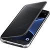 Husa Clear View Cover pentru Samsung Galaxy S7 (G930), EF-ZG930CBEGWW Black