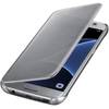 Husa Clear View Cover pentru Samsung Galaxy S7 (G930), EF-ZG930CSEGWW Silver