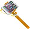 Selfie Stick KitVision Pocket, control actionare shutter pe fir, KVPKSSWOR Orange