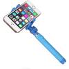 Selfie Stick KitVision Pocket, control actionare shutter pe bluetooth, KVPKBTSSBL Albastru