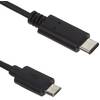 Cablu de date Kit USB-C 2.0 – Micro USB, CMUSBDAT Negru