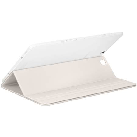 Husa Stand Book Cover White pentru Samsung Galaxy Tab S2 9.7 inch (T810)