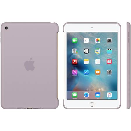 Husa Apple Silicone Case pentru iPad mini 4, MLD62ZM/A Lavender