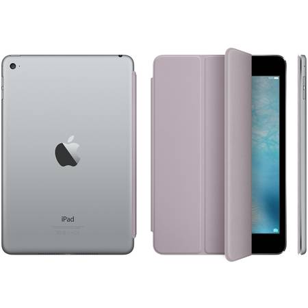 Husa Stand Apple Smart Cover pentru iPad mini 4, MKM42ZM/A Lavender