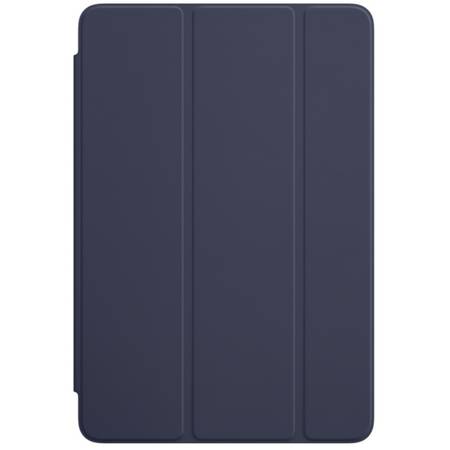 Husa Stand Apple Smart Cover pentru iPad mini 4, MKLX2ZM/A Midnight Blue