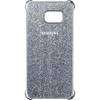 Capac protectie Glitter Cover Silver pentru Samsung Galaxy S6 Edge+