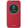 Husa View Flip Cover Red pentru Asus ZenFone 2 Laser ZE500KL, 90AC00G0-BCV003