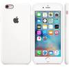 Capac protectie spate Apple Silicone Case White pentru iPhone 6s