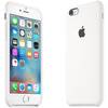 Capac protectie spate Apple Silicone Case White pentru iPhone 6s