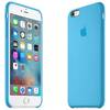 Capac protectie spate Apple Silicone Case Blue pentru iPhone 6s
