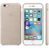 Capac protectie spate Apple Leather Case Premium Rose Gray pentru iPhone 6s