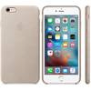 Capac protectie spate Apple Leather Case Premium Rose Gray pentru iPhone 6s Plus