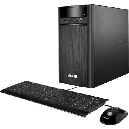 Sistem Desktop  ASUS K31CD-RO021D, Procesor Intel Core i3-6100, 3.70 GHz, Skylake, 4GB, 1TB, nVidia GeForce GT 730 2GB, Tastatura+Mouse