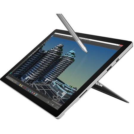 Tableta Microsoft Surface Pro 4, 12.3", Intel Core i7-6650U, 8GB RAM, 256GB SSD, Silver