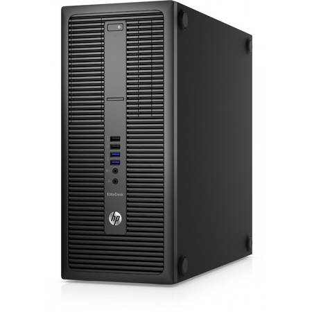 Sistem Desktop HP EliteDesk 800 G2 Tower, Procesor Intel Core i3-6100 3M Cache, 3.70 GHz, Skylake, 4GB, 500GB, Intel HD Graphics 530, Win 10 Pro