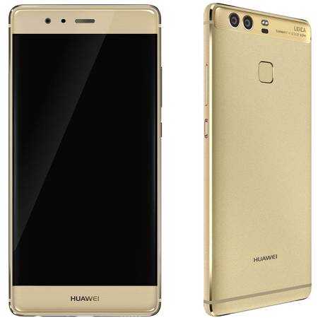 Telefon mobil Single SIM Huawei P9 Plus, 64GB + 4GB RAM, Haze Gold