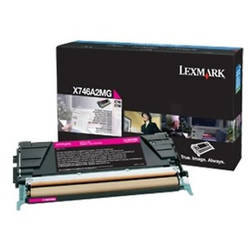 Toner Lexmark X746A3MG, magenta, 7 k