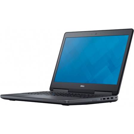 Laptop Dell Precision 7510, 15.6" UHD, Intel Xeon E3-1535M v5 8M Cache, 2.90 GHz, Skylake, 32GB, 512GB SSD, nVidia Quadro M2000M 4GB, Tastatura iluminata, Win 7 Pro + Win 10 Pro