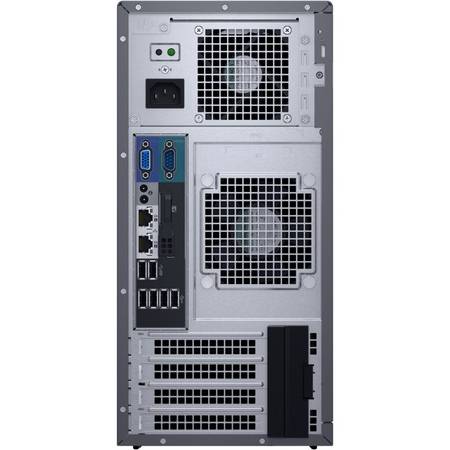 Server Dell PowerEdge T130 Intel Xeon Processor E3-1230 v5 8M Cache, 3.40 GHz, Skylake, 8GB 2133MHz, DDR4, UDIMM, HDD 1x1TB , SATA, PERC H330, 290W PSU