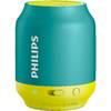 Philips Boxa portabila BT50A/00, 2 W, Bluetooth, galben/albastru