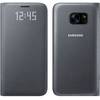 Husa protectie Led View Cover pentru Samsung Galaxy S7 (G930), EF-NG930PBEGWW Black