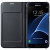 Husa protectie Led View Cover pentru Samsung Galaxy S7 (G930), EF-NG930PBEGWW Black
