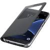 Husa S View Cover pentru Samsung Galaxy S7, SAMSUNG EF-CG930PBEGWW, Black