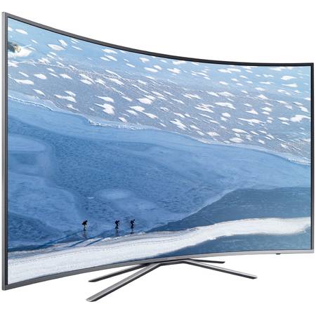 Televizor LED Curbat Samsung 55KU6502, 138 cm, Smart, 4K Ultra HD
