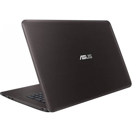 Laptop ASUS F756UX-T4023D, 17.3'' FHD, Intel Core i7-6500U, up to 3.10 GHz, 8GB, 2TB + 16GB SSD, GeForce GTX 950M 4GB, FreeDos, Dark Brown