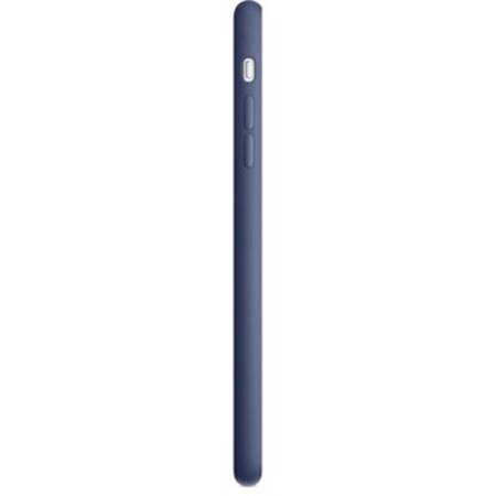 Husa de protectie Apple pentru iPhone 6 Plus, Piele, Midnight Blue
