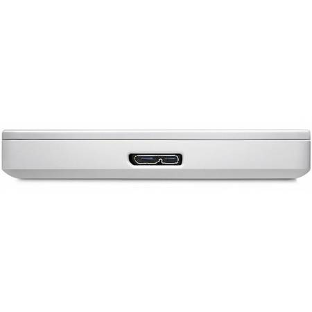 Hard Disk Drive portabil SEAGATE Backup Plus Slim STDR1000411, 1TB, USB 3.0, alb