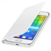 Husa Flip pentru Samsung Galaxy J100, EF-FJ100BWEGWW White