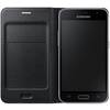 Husa Flip Wallet pentru Samsung Galaxy J1 2016 (J120), EF-WJ120PB Black
