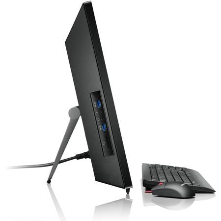 Sistem Desktop All-In-One Lenovo ThinkCentre E73z, 20" HD+, Procesor Intel Core i7-4790S 3.2GHz Haswell, 4GB, 500GB, GMA HD 4600, FreeDos, Frame Stand