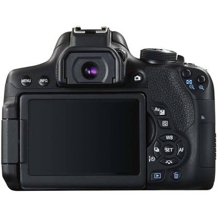 Aparat foto DSLR Canon EOS 750D, 24.2MP + Obiectiv EF-S 18-135mm IS STM