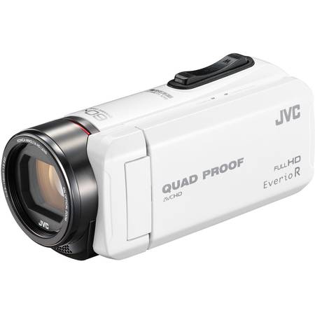 Camera video JVC Quad-Proof R GZ-R415WEU, Full HD, Alb