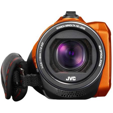 Camera video JVC Quad-Proof R GZ-R415DEU, Full HD, Portocaliu