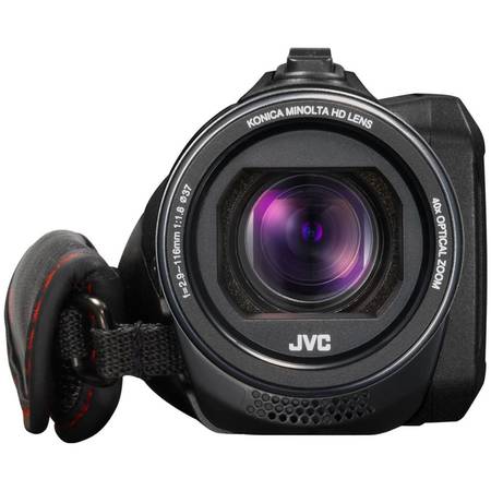 Camera video JVC Quad-Proof R GZ-R415BEU, Full HD, Negru
