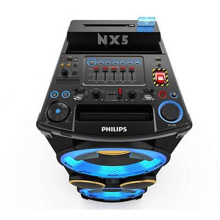 Sistem audio PHILIPS NTRX500/10, 650W, Bluetooth, USB, Iluminare LED