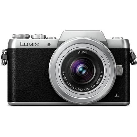 Camera foto mirrorless Panasonic DMC-GF7, 16Mp, 3 inch + obiectiv 12-32mm
