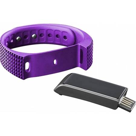 SmartBand Fitness Cellularline Bluetooth Rezistenta La Apa, Violet
