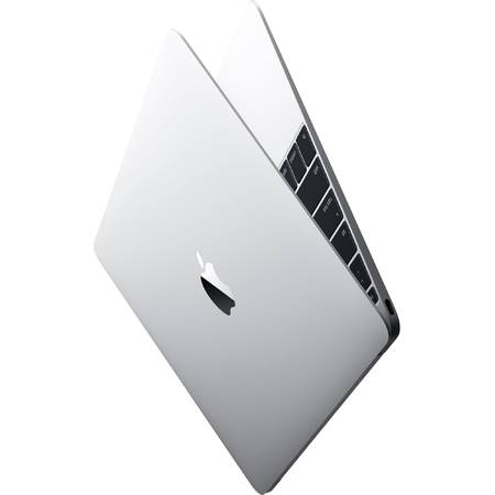 Laptop Apple MacBook, 12", Skylake Core M 1.2GHz, 8GB, 512GB SSD, GMA HD 515, Mac OS X El Capitan, INT keyboard, Silver