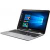 Laptop ASUS VivoBook Flip TP501UA, 15.6" FHD Touch, Intel Core i7-6500U (4M Cache, up to 3.10 GHz), 4GB, 1TB + 128GB SSD, GeForce 940M 2GB, Win 10 Home, Glacier Gray