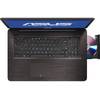Laptop ASUS X756UB, 17.3'' HD+, Intel Core i5-6200U (3M Cache, up to 2.80 GHz), 4GB, 2TB + 16GB SSD, GeForce 940M 2GB, FreeDos, Dark Brown