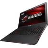 Laptop ASUS ROG G771JW, 17.3'' FHD, Intel Core i7-4720HQ (6M Cache, up to 3.60 GHz), 8GB, 1TB + 128GB SSD, GeForce GTX 960M 2GB, Win 10 Home, Black